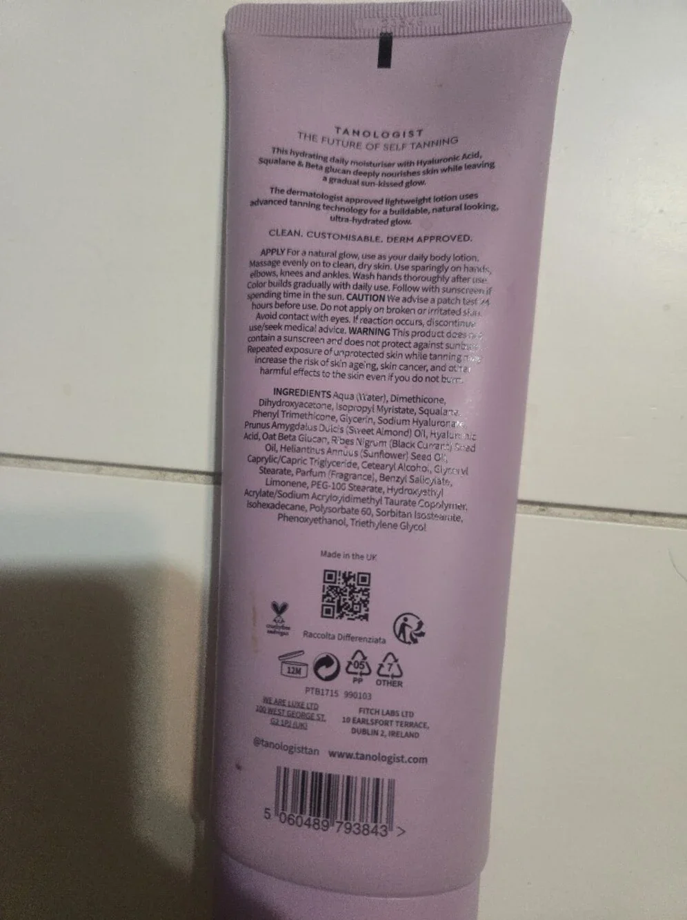 Tanologust Hydratibg Gradual Tan Lotion